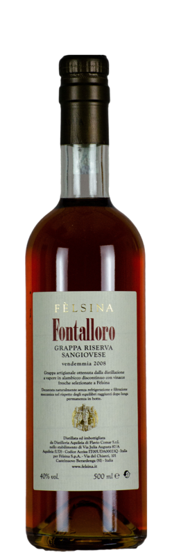 Grappa Fontalloro Riserva, Felsina