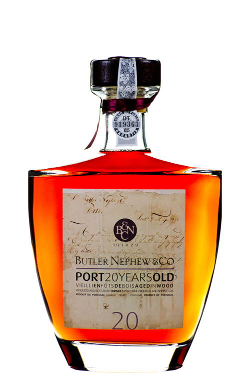 Butler Nephew & Co Port 20 Years Old - Decanter