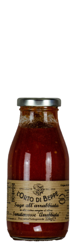 Sauce tomate all'arrabiata - L'Orto Beppe 250ml