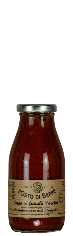 Sauce tomate mediterraneo - L'Orto Beppe 250ml