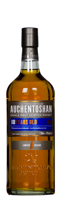 Auchentoshan 18yr
Triple Distilled